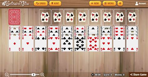 forty thieves solitaire bliss.